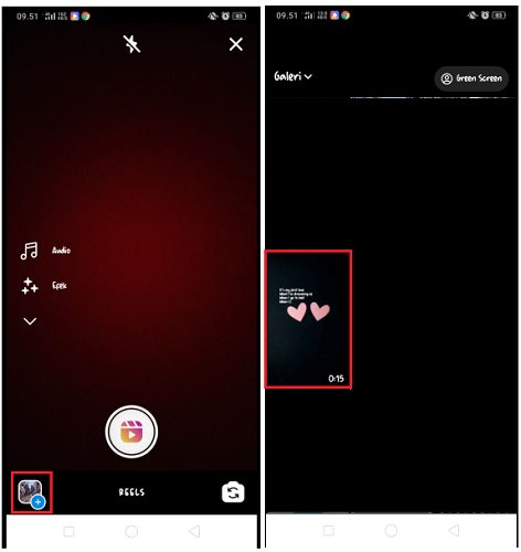 Cara Menampilkan Lirik Lagu di Video Reels Instagram