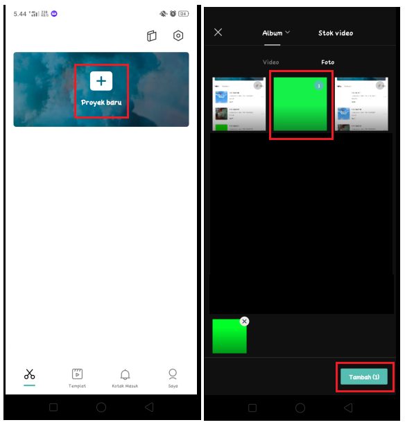 Cara Mudah Membuat Video Green Screen di Capcut