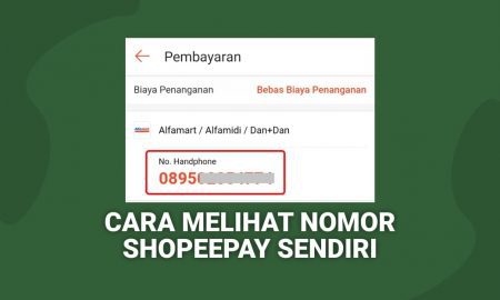 Cara Melihat Nomor Shopeepay Sendiri