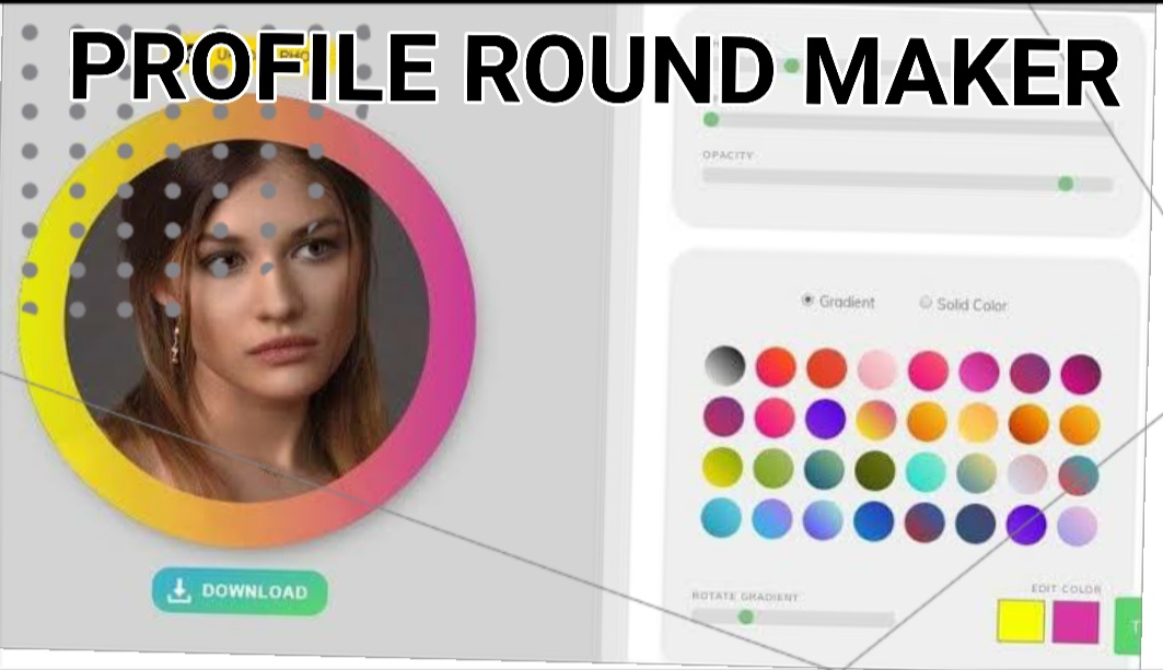 Cara Membuat Round Photo Profil Keren Untuk Media Sosial - Inwepo