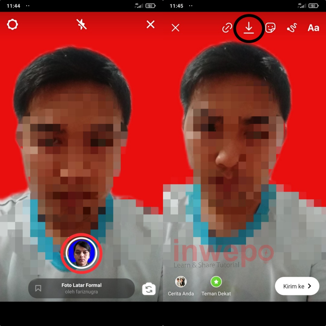 Cara Membuat Pas Foto Formal di Instagram