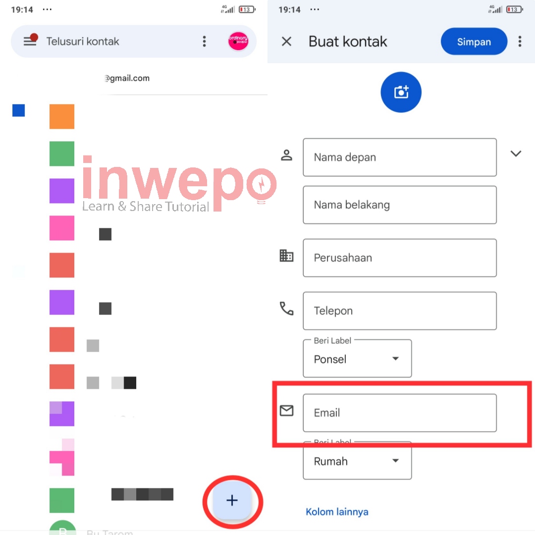 Cara Membuat Email Grup di Gmail Android