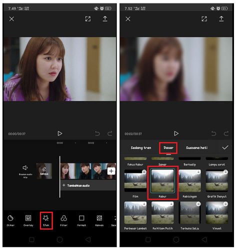 Cara Membuat Background Blur di Video dengan Capcut