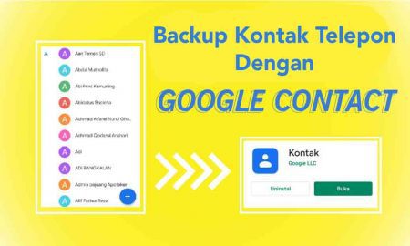 Cara Backup Nomor Kontak Ke Email Menggunakan Google Contact