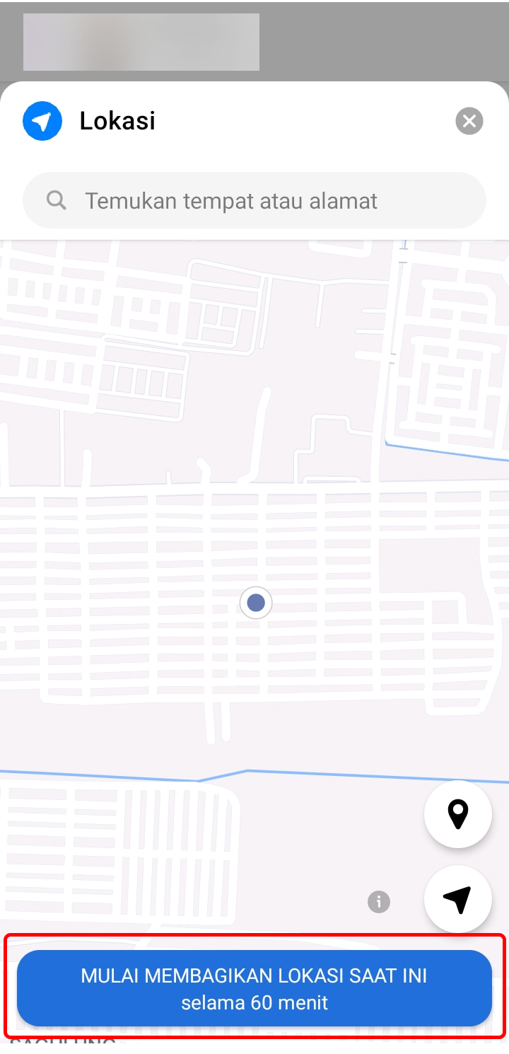 Cara Membagikan atau Share Lokasi di Facebook Messenger