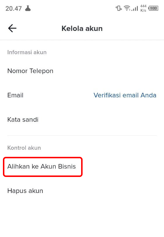 Cara Menambahkan Link Website di Bio TikTok