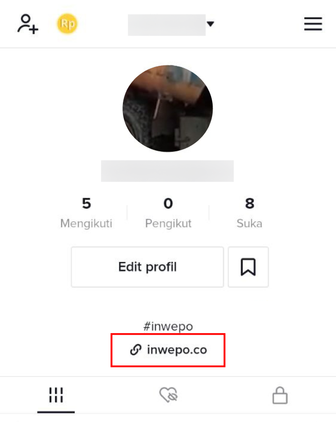 Cara Menambahkan Link Website di Bio TikTok