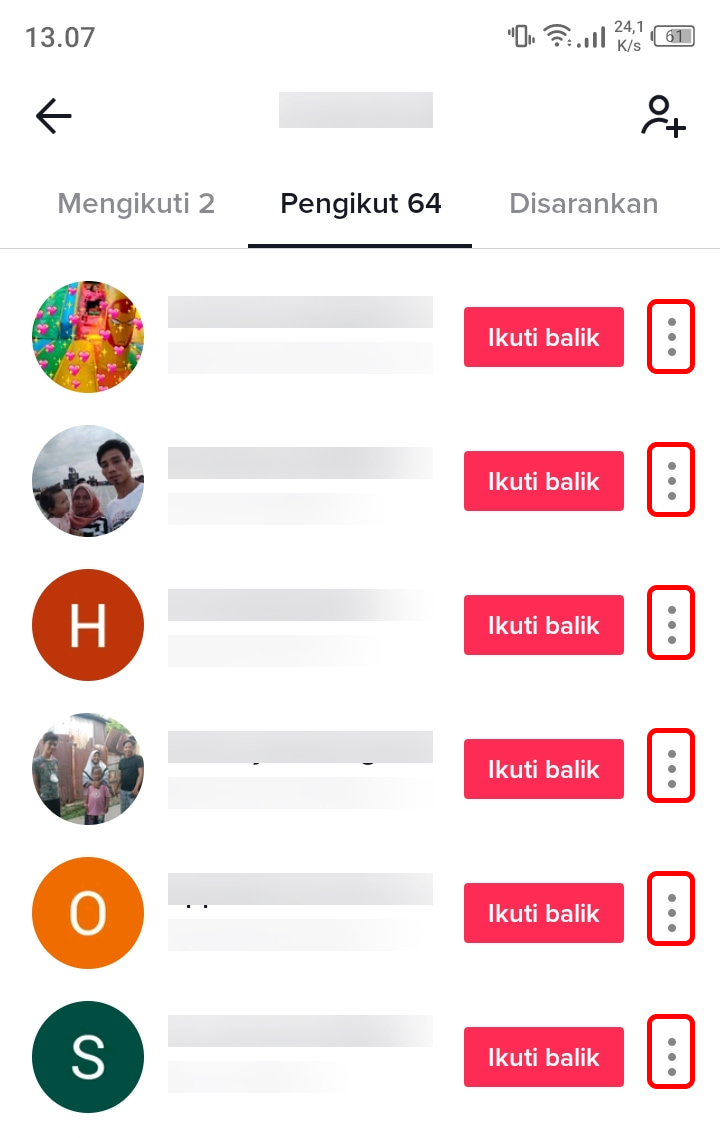 Cara Menghapus Pengikut di TikTok