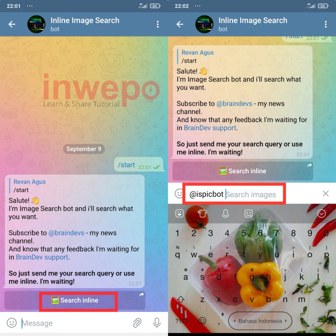 Cara Cepat Cari Gambar Lewat Telegram