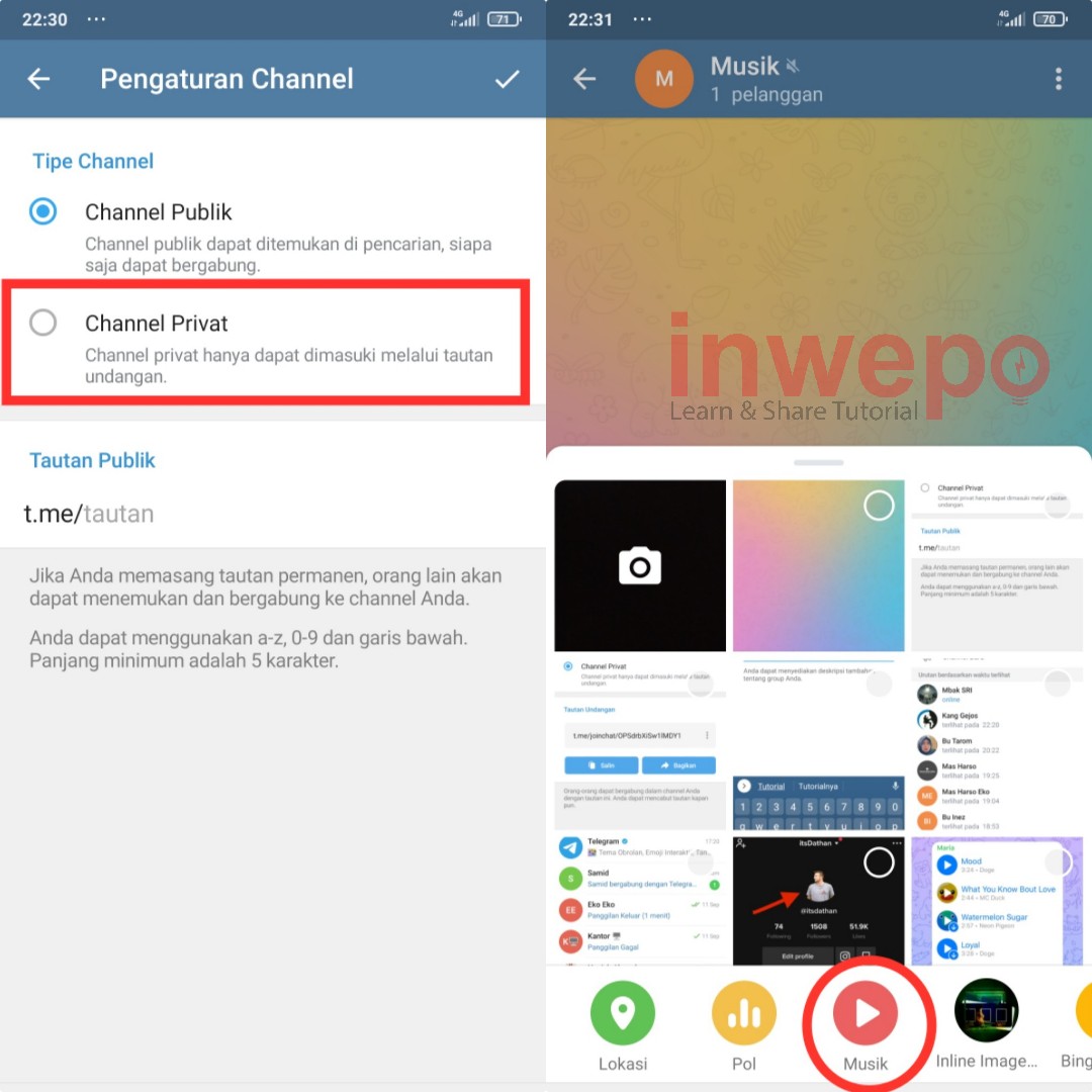 Cara Membuat Playlist Musik di Aplikasi Telegram