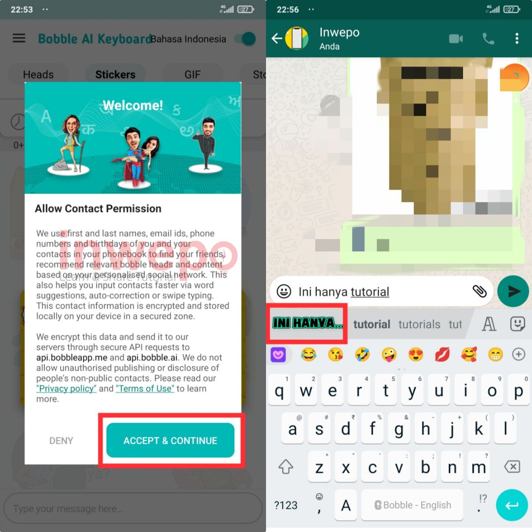 Cara Ubah Teks jadi Stiker di WhatsApp