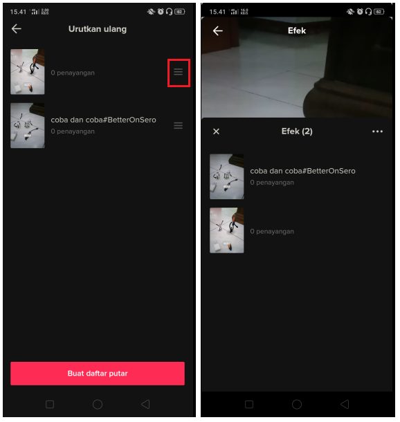 Cara Membuat Playlist Video di Tik Tok