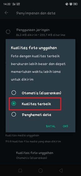 Cara Mengirimkan Foto di WhatsApp Kualitas HD