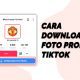 Cara Mudah Download Foto Profil TikTok