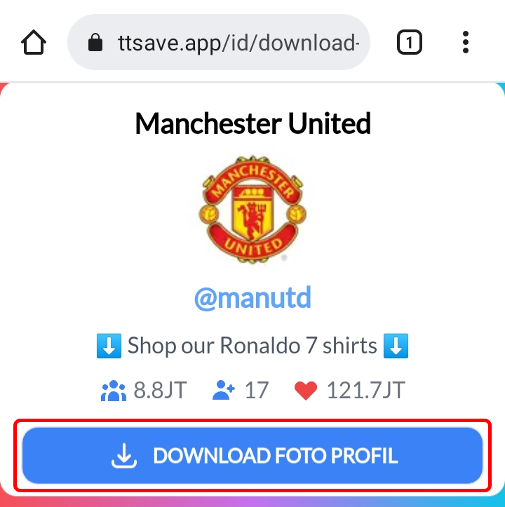 Cara Download Foto Profil TikTok