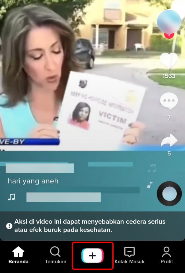 Cara Membuat Efek Video Mundur atau Reverse di Tiktok 1