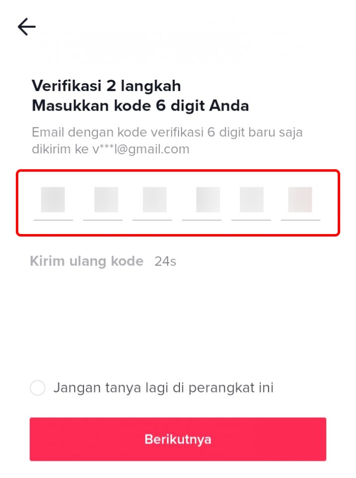 Cara Mengaktifkan Verifikasi Dua Langkah di Tiktok