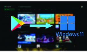 Google Play Store di Windows 11