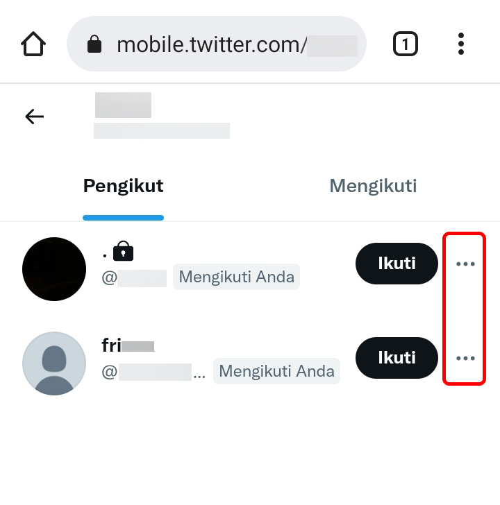 2 Cara Menghapus Follower / Pengikut di Twitter