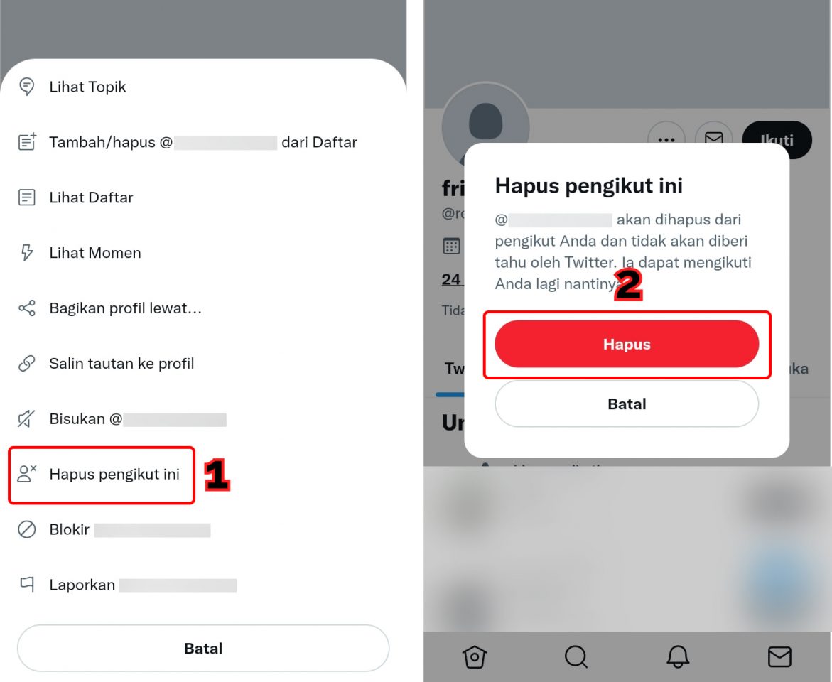 2 Cara Menghapus Follower / Pengikut di Twitter
