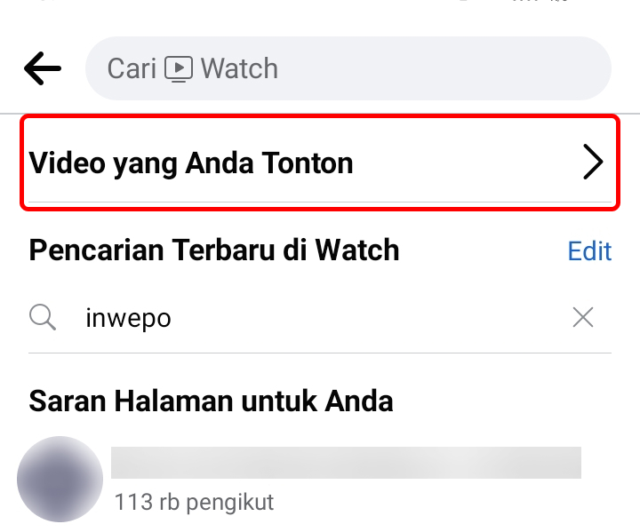 Cara Melihat Semua Video Yang Pernah Ditonton di Facebook