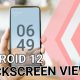 Cara Mengubah Tampilan LockScreen jadi Android 12