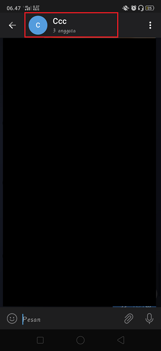 Cara Membuat Tautan Undangan Grup Telegram 1