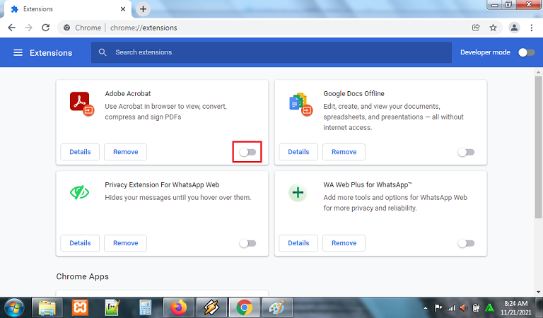 Cara Nonaktifkan dan Remove Ekstensi di Browser Google Chrome PC
