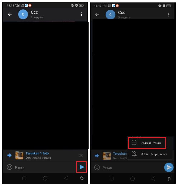 Cara Menjadwalkan Pesan Terusan di Telegram 2