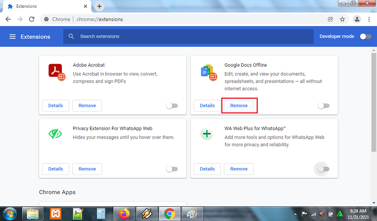 Cara Nonaktifkan dan Remove Ekstensi di Browser Google Chrome PC
