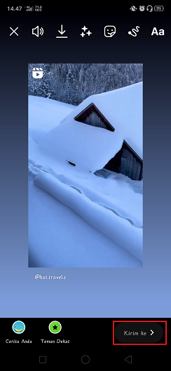 Cara Membuat Video Reels Menjadi Story Instagram