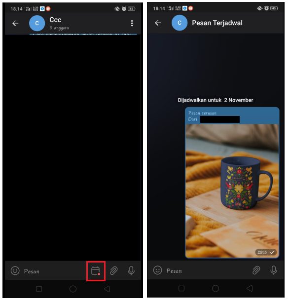 Cara Menjadwalkan Pesan Terusan di Telegram 5