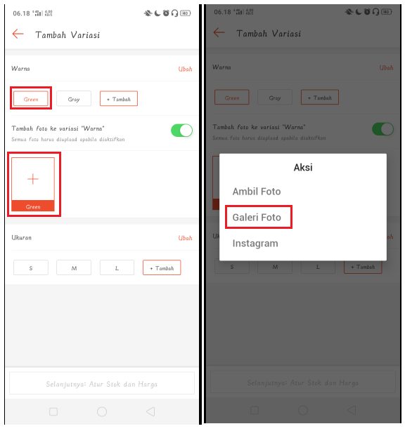 Cara Upload Foto Variasi Produk di Shopee 4