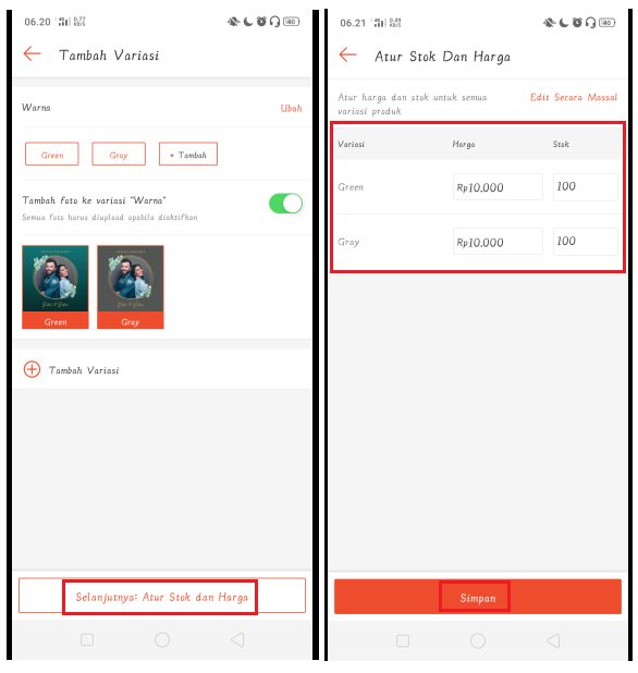Cara Upload Foto Variasi Produk di Shopee 6