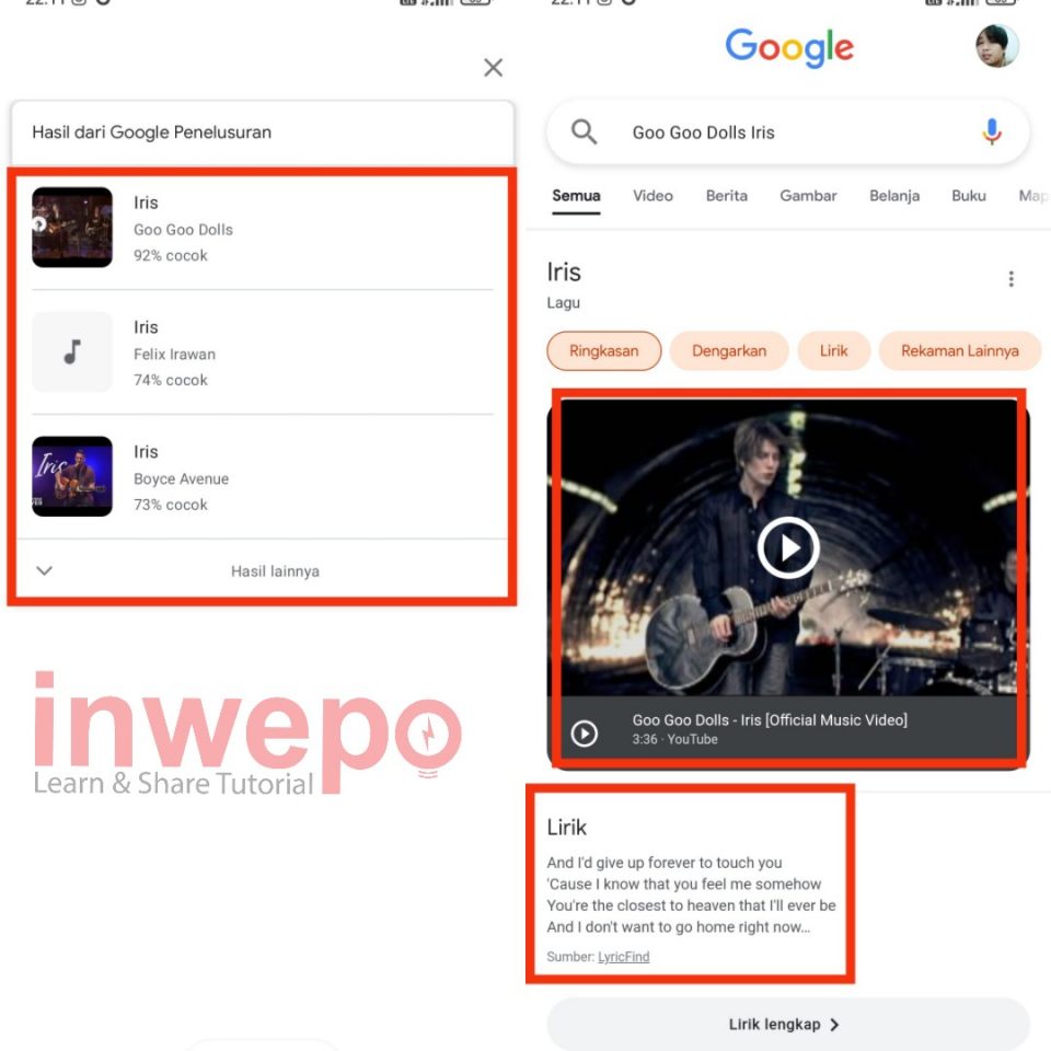 Cara Mencari Judul Lagu dengan Google