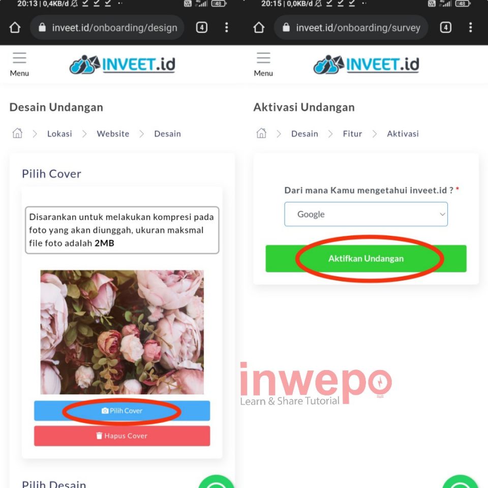 Cara Cepat dan Mudah Membuat Undangan Pernikahan Digital 5
