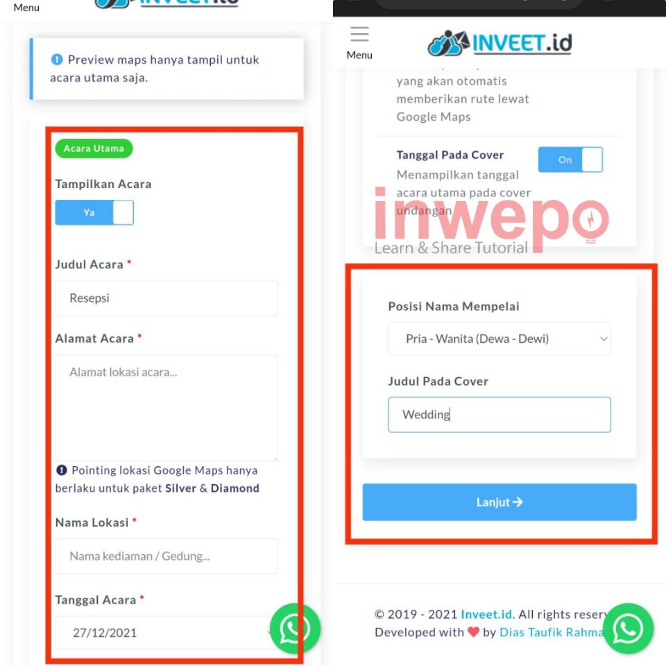 Cara Cepat dan Mudah Membuat Undangan Pernikahan Digital 3