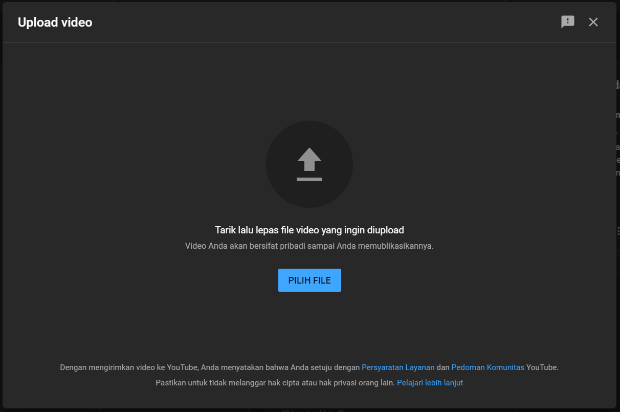 Cara Upload Video Youtube Shorts di PC atau Laptop 4