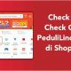 Cara Check in Check Out PeduliLindungi di Shopee