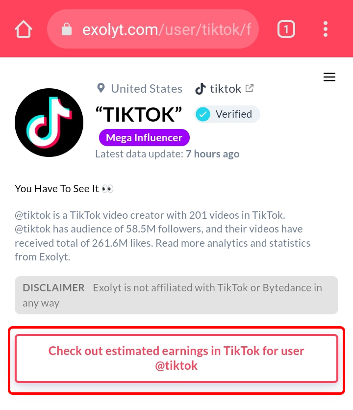 Cara Melihat Prediksi Penghasilan Akun TikTok