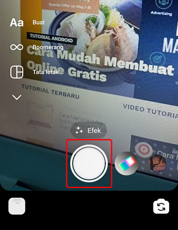 Cara Mengirim Foto Atau Video Sekali Lihat di Instagram
