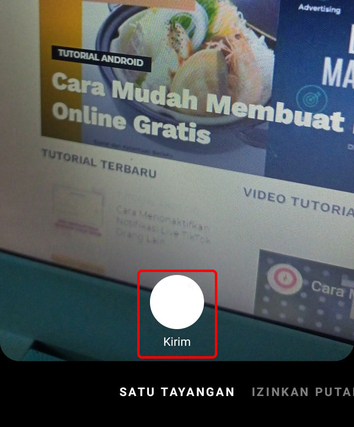 Cara Mengirim Foto Atau Video Sekali Lihat di Instagram