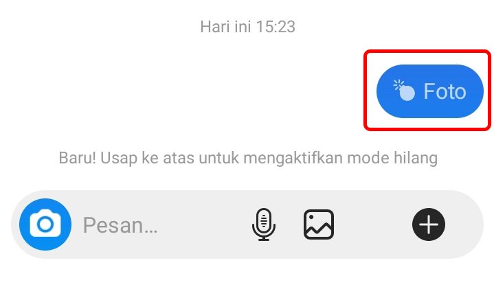 Cara Mengirim Foto Atau Video Sekali Lihat di Instagram