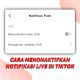 Cara Menonaktifkan Notifikasi Live TikTok Orang Lain