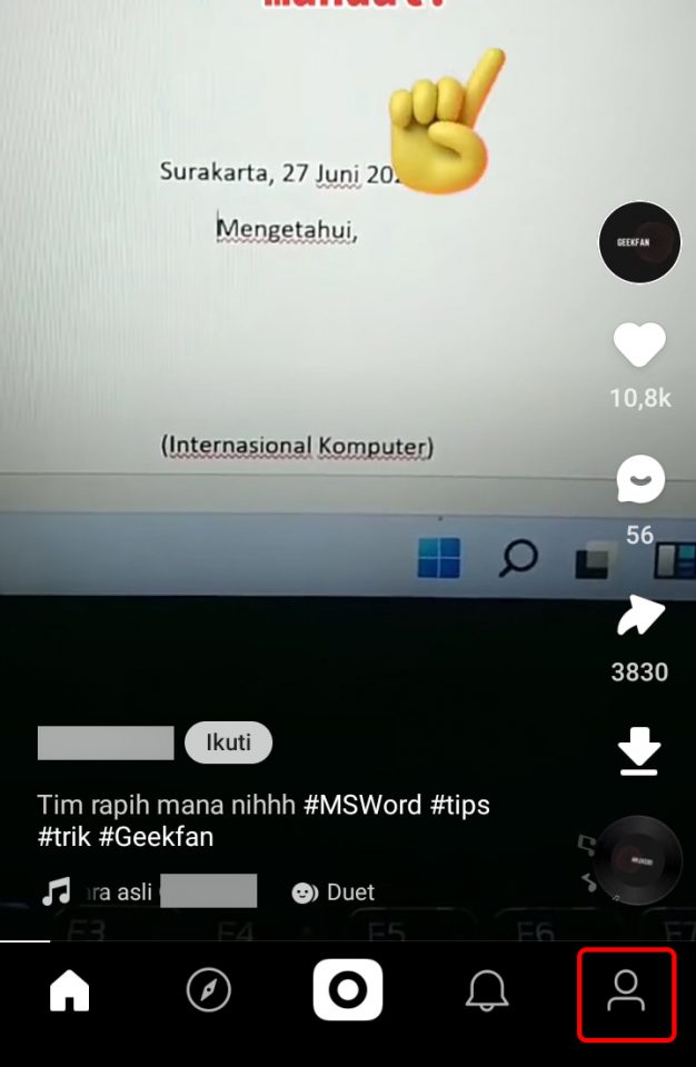 Cara Menyembunyikan Video Yang Kamu Sukai Di Snack Video