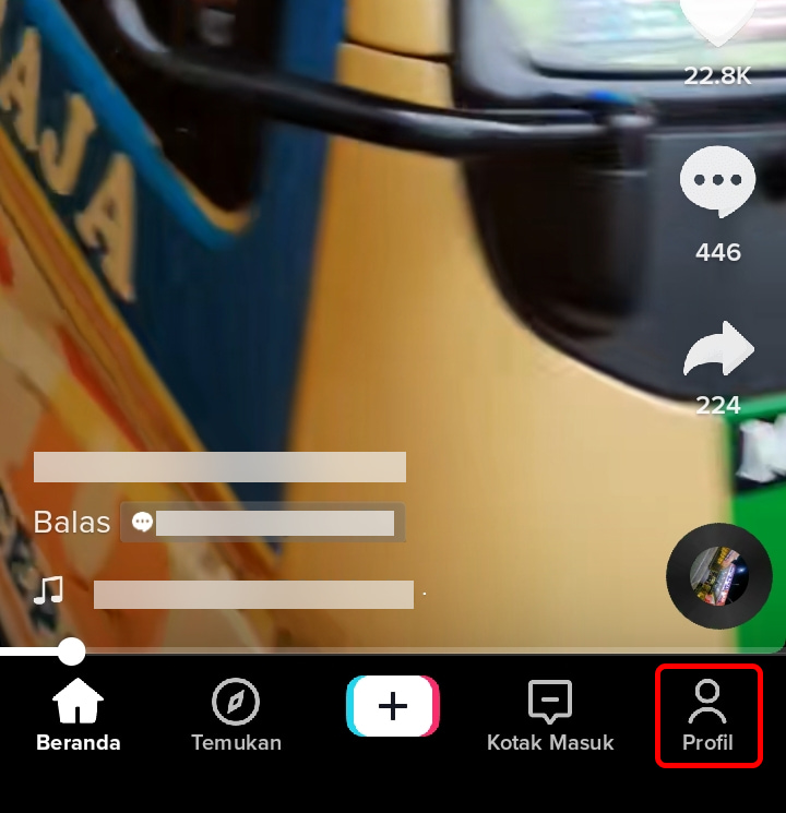 Cara Menyembunyikan atau Private Video di TikTok