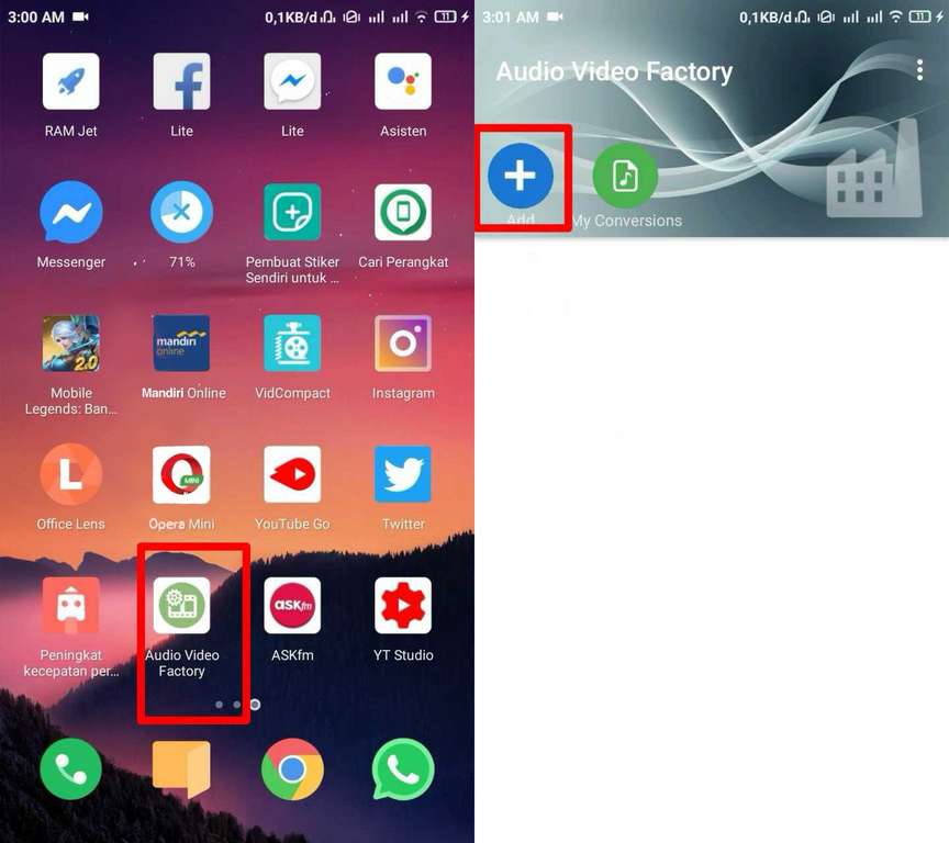 Cara Konvert Semua Format Video di Android