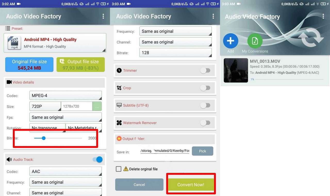 Cara Konvert Semua Format Video di Android 6