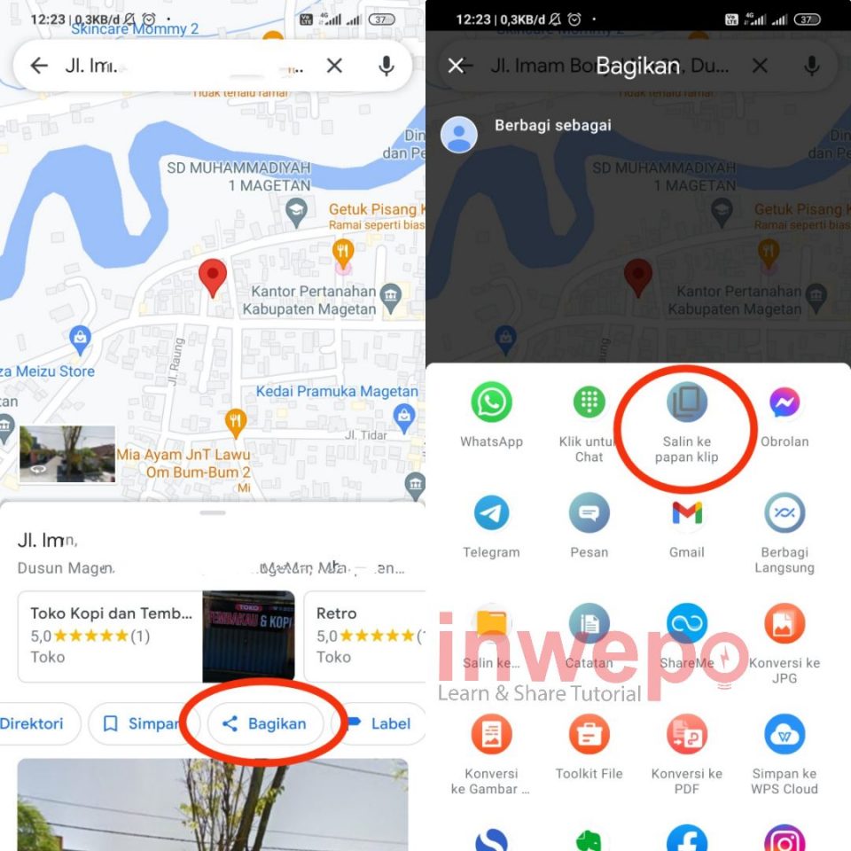 Cara Membuat Alamat di Maps Jadi QR Code