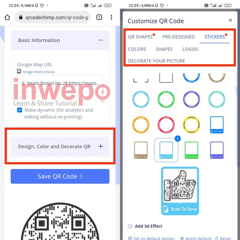 Cara Membuat Alamat di Maps Jadi QR Code 4